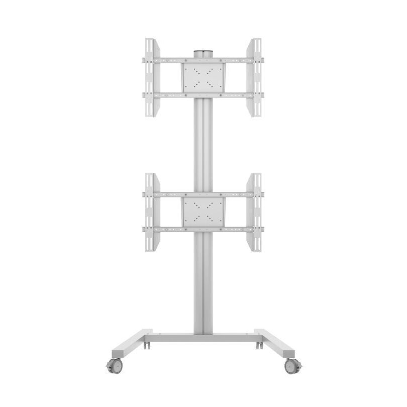 Multibrackets M Display Stand 180 Dual Vertical Silver