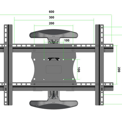 Multibrackets M VESA Flexarm Full Motion Single Portrait 400x600