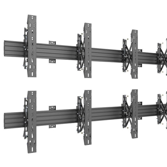 Multibrackets M Wallmount Pro MBW2Ux2 Push In Pop Out Black