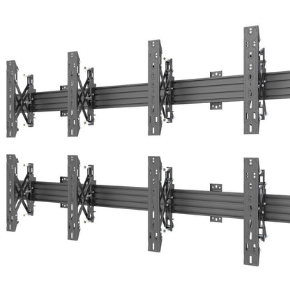 Multibrackets M Wallmount Pro MBW2Ux2 Push In Pop Out Black