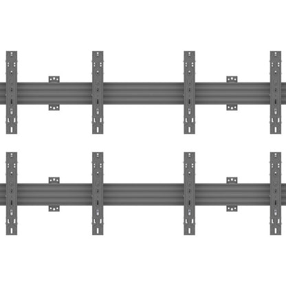 Multibrackets M Wallmount Pro MBW2Ux2 Push In Pop Out Black