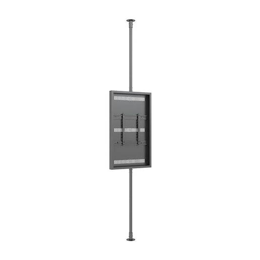 Multibrackets M Pro Series - Enclosure 55" Floor to Ceiling Medium Black