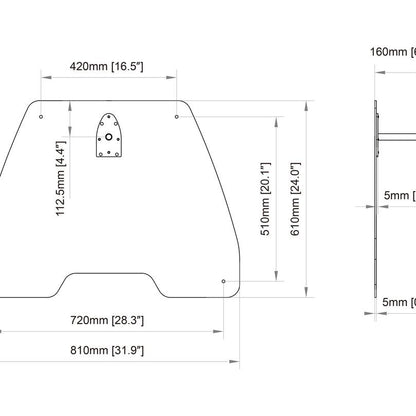Multibrackets M Pro Series - Large Floorplate