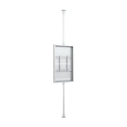 Multibrackets M Pro Series - Enclosure 55" Floor to Ceiling Medium White