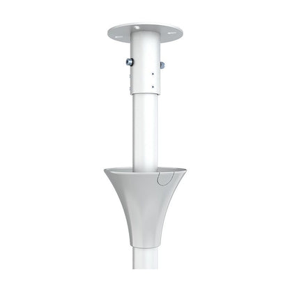 Multibrackets M Pro Series - Enclosure 55" Floor to Ceiling Medium White