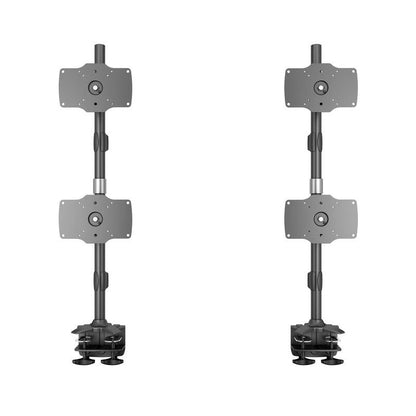 Multibrackets M VESA Desktopmount Quad Vertical Desk Clamp 24"-32"