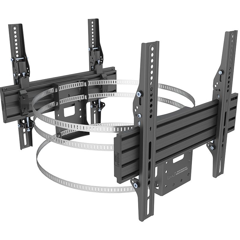 Multibrackets M Pro Series - Wallmount Column Dual