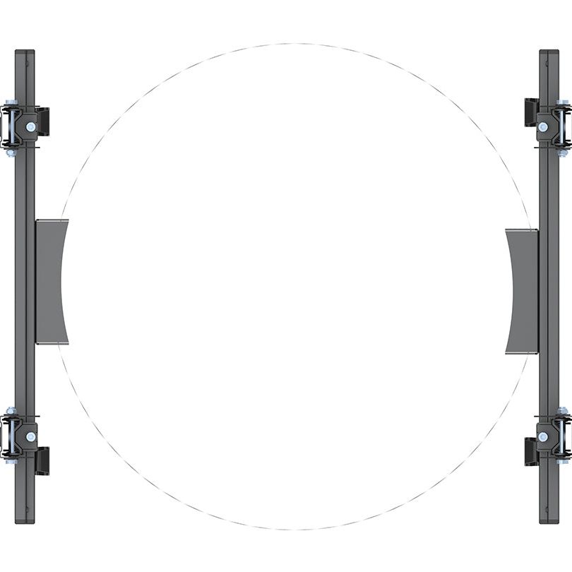Multibrackets M Pro Series - Wallmount Column Dual
