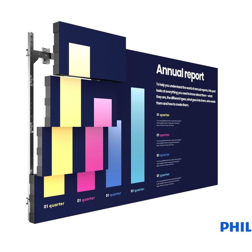 Multibrackets M Pro Series - Philips LED WALL 1X1, Philips 27BDL9112L/00