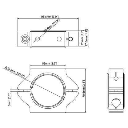 Multibrackets M Pro Series - Pole Clamp Ring