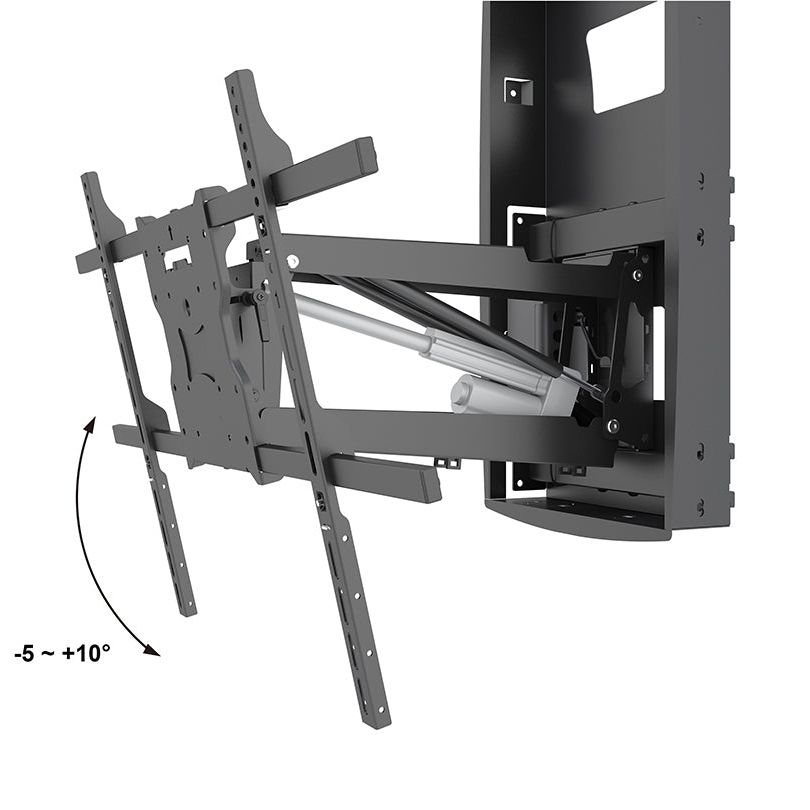 Multibrackets M Motorized Recessed Pull Down Full Motion Flexarm 42"-86"