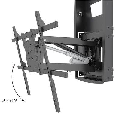 Multibrackets M Motorized Recessed Pull Down Full Motion Flexarm 42"-86"