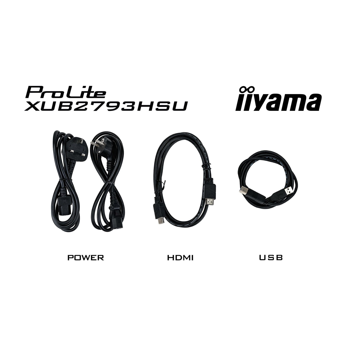 iiyama ProLite XUB2793HSU-B6 27” IPS technology panel with height adjustable stand and 100Hz refresh rate