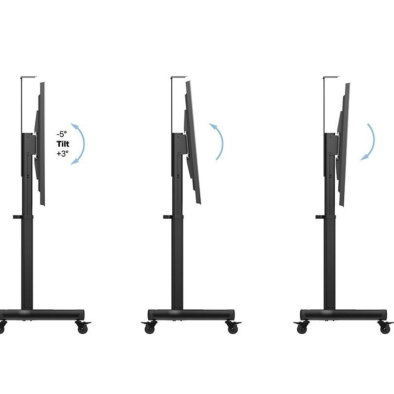 Multibrackets M Motorized Public Floorstand Single Pillar 170 HD