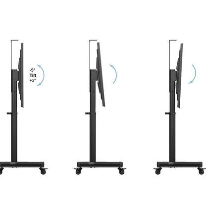 Multibrackets M Motorized Public Floorstand Single Pillar 170 HD
