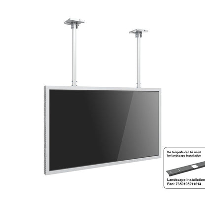 Multibrackets M Pro Series Enclosure 75" Ceiling Large White