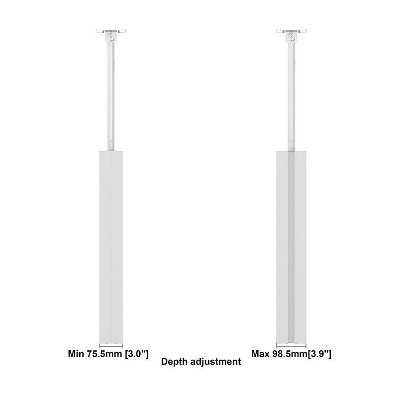 Multibrackets M Pro Series Enclosure Ceiling Mount B2B 55" Medium White