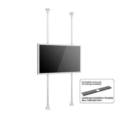 Multibrackets M Pro Series Enclosure 75" Floor to Ceiling Medium White