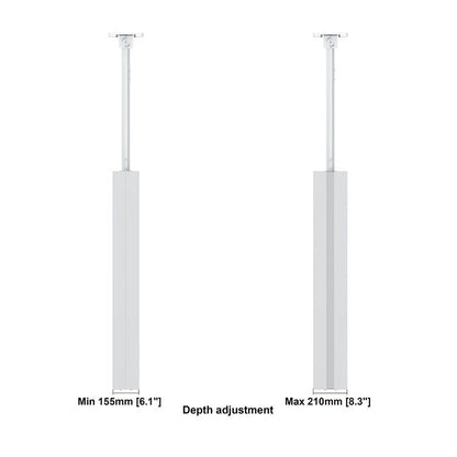 Multibrackets M Pro Series Enclosure Ceiling Mount B2B 55" Medium White