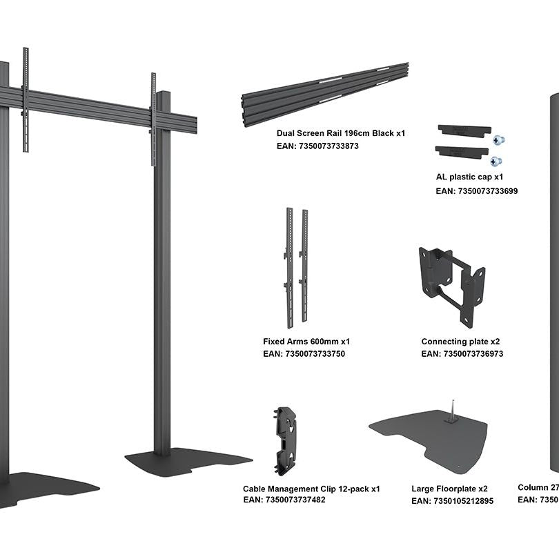 Multibrackets M Floorstand Column Pro MBFSC1U 300 Fixed 600