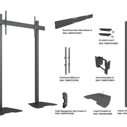 Multibrackets M Floorstand Column Pro MBFSC1U 300 Fixed 600