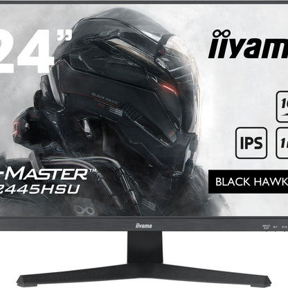 iiyama G-MASTER G2445HSU-B1 24" Monitor with IPS Panel Technology and 1ms MPRT