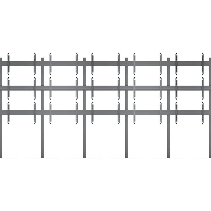 Multibrackets M Pro Series - Video Wall Stand MBF6x3U 300 Micro Adjustable*