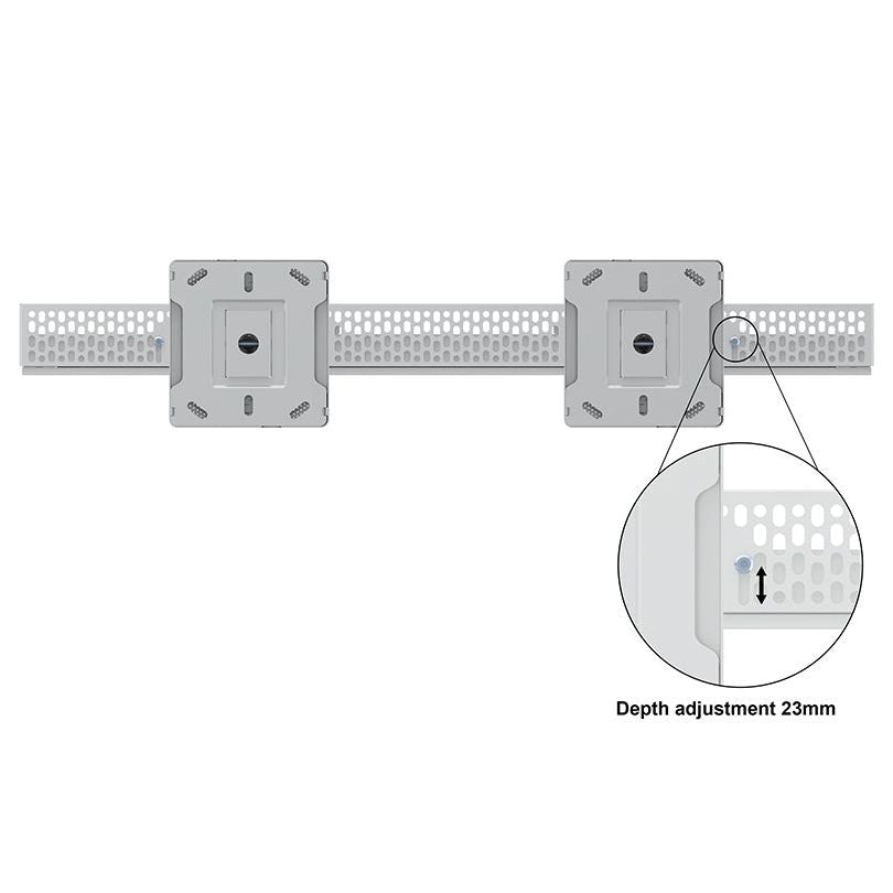 Multibrackets M Pro Series Enclosure 75" Ceiling Large White