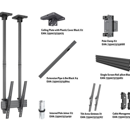 Multibrackets M Ceilingmount Pro MBC1UPHD2