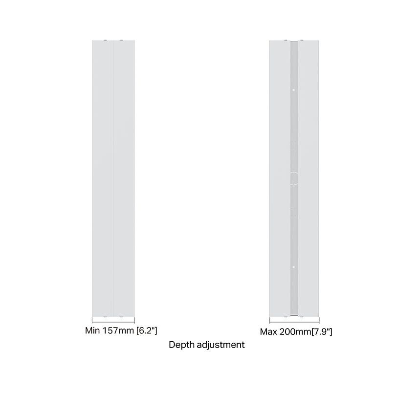 Multibrackets M Pro Series Enclosure 43" Medium B2B White