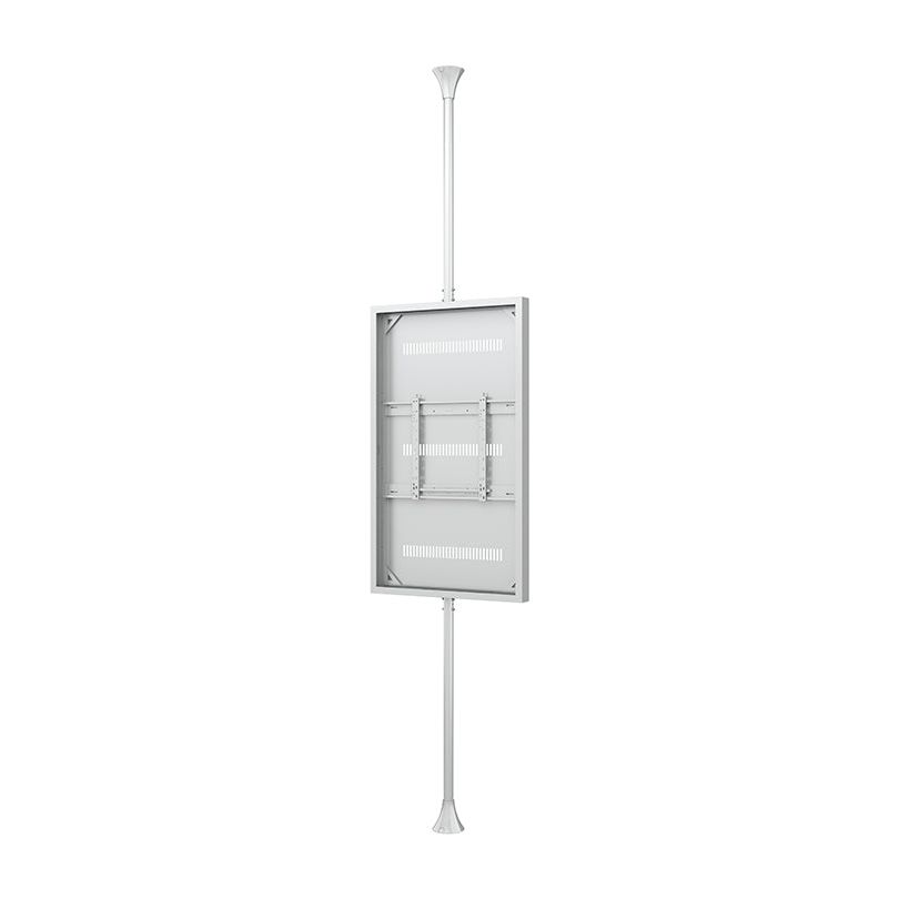 Multibrackets M Pro Series Enclosure 65" Floor to Ceiling Medium White