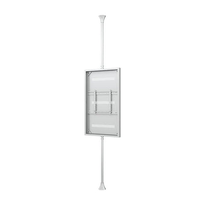 Multibrackets M Pro Series Enclosure 65" Floor to Ceiling Medium White