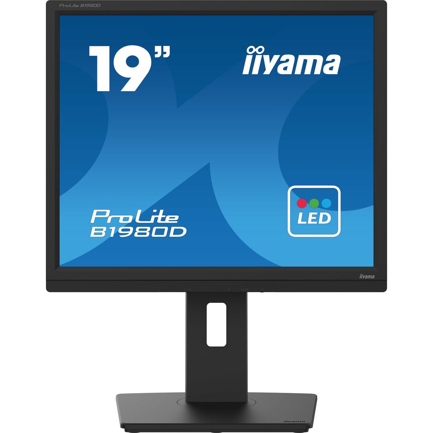 iiyama ProLite B1980D-B5 19" Monitor designed for business, is an impressive LED-backlit monitor with height adjustable stand.
