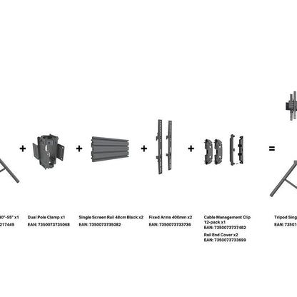 Multibrackets M Pro Series - Tripod Stand
